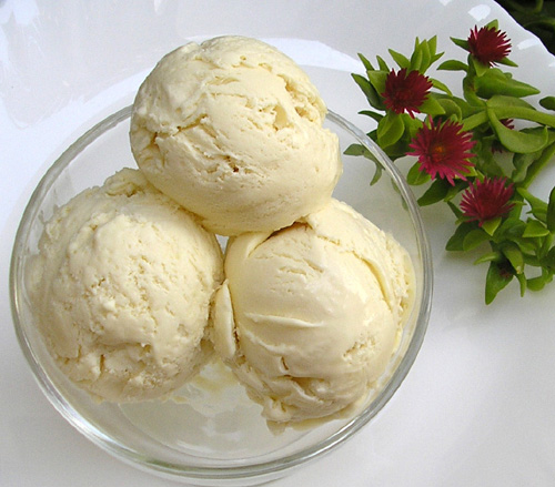 рецепт мороженого со сгущенкой