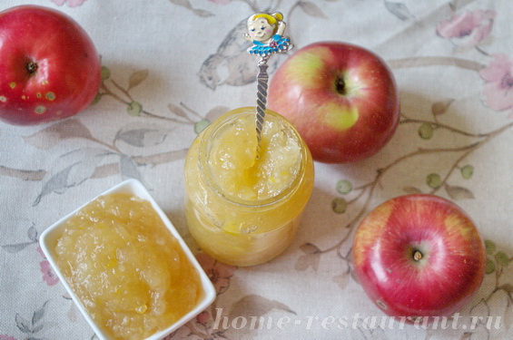 Варенье из яблок с лимоном «Вкус джина»
