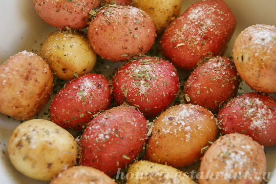 картошка с базиликом фото 2
