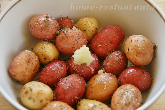картошка с базиликом фото 3