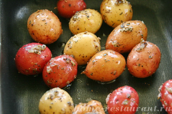 картошка с базиликом фото 5