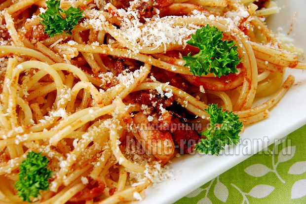спагетти с морепродуктами фото 11