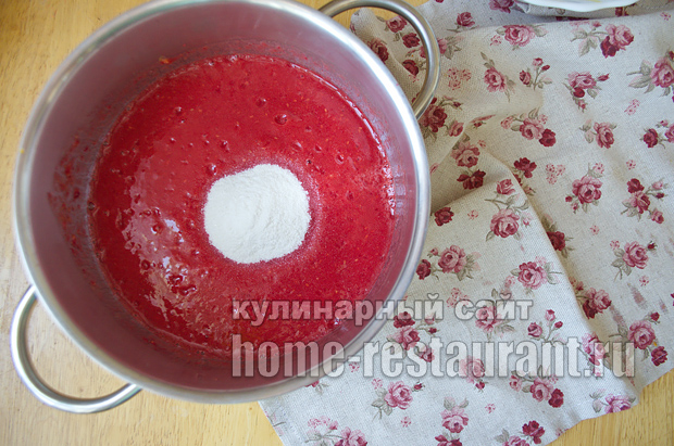 Варенье из персиков- рецепт с малиной и лаймом_06