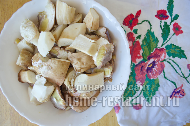Маринованные белые грибы на зиму рецепт с фото_03