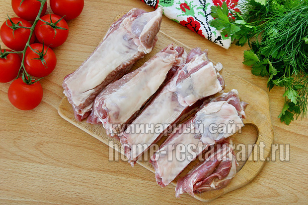 Свиные ребрышки на мангале- рецепт с фото _8