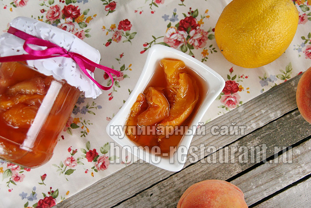 Варенье из персиков на сковороде фото 8