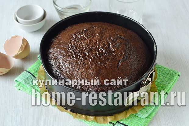 Шоколадный торт рецепт с фото пошагово _05