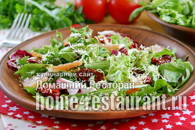 Салат с вялеными помидорами рецепт с фото_10