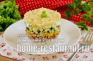 Salat s tuntsom i risom Kaplya vody 11