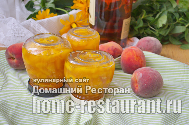 Варенье из персиков с ромом и ванилью фото_10