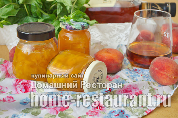 Варенье из персиков с ромом и ванилью фото_11