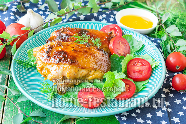 Курица в медово-соевом маринаде фото 2